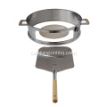 Stainless Steel Pizza Ring Para sa 22.5-pulgada nga Kettle Grills